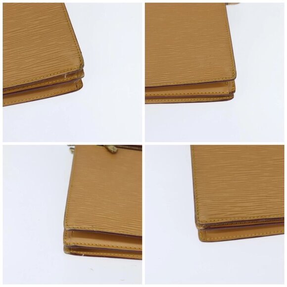 LOUIS VUITTON Epi Angian Shoulder Bag Beige M52116 LV Auth 147346 - Picture 14 of 16